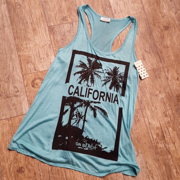 boutique Tops - Studded California tank